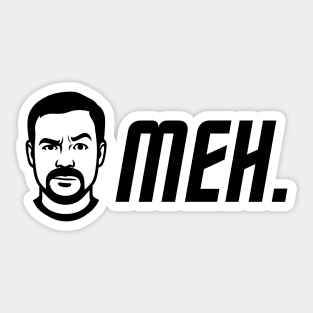 Meh. Sticker